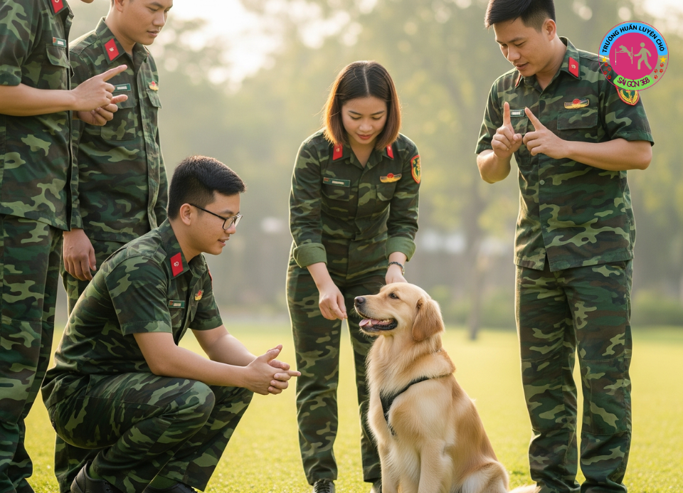 huấn luyện chó ở Sài Gòn 368